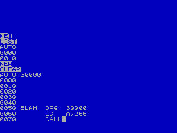Running screen