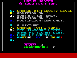 Running screen