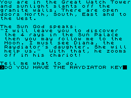Running screen