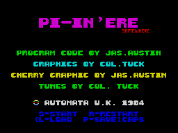 Opening screen