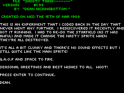 Running screen