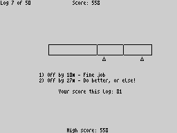 Running screen