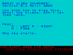 Running screen